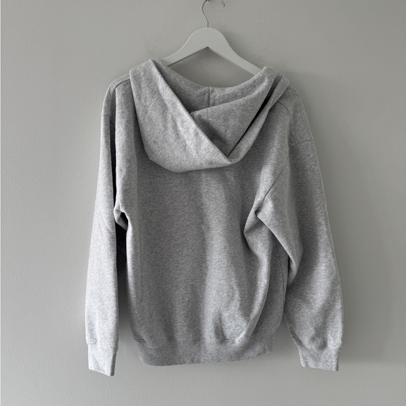 SPORTY & RICH NWT Gray Zip Up Hoodie S - Picture 6 of 6